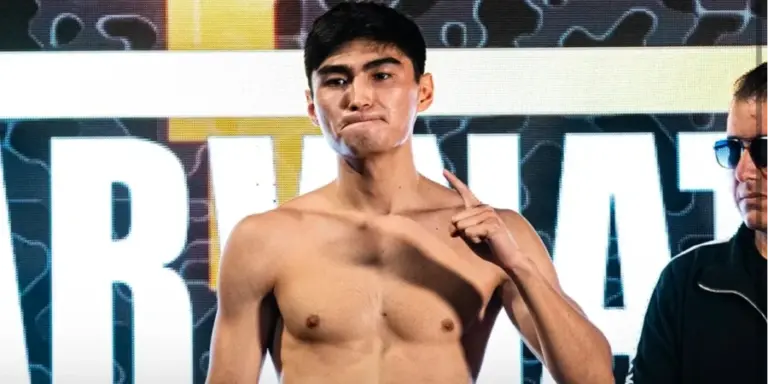 Қазақстандық боксшы АҚШ-тағы дебюттік жекпе-жегі алдында салмақ өлшеді