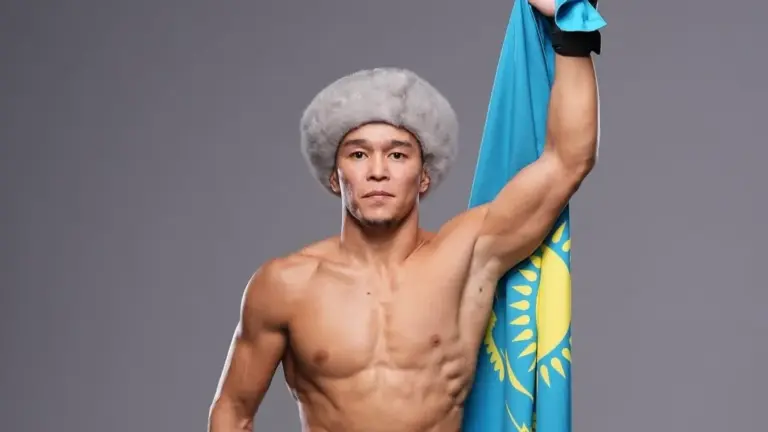 Асу Алмабаев эффектно завершил бой против экс-претендента на титул UFC