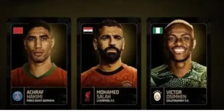 Африканың «Жылдың үздік футболшысы» сыйлығына үміткерлер тізімі шықты