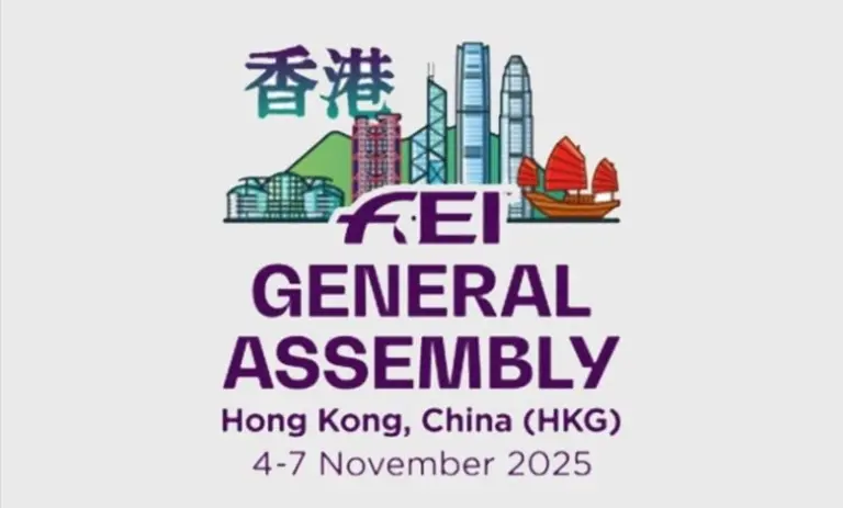 Қазақстанның Ат спорты федерациясы Қытай Халық Республикасының Гонконг қаласындағы FEI Бас ассамблеясына қатысуда