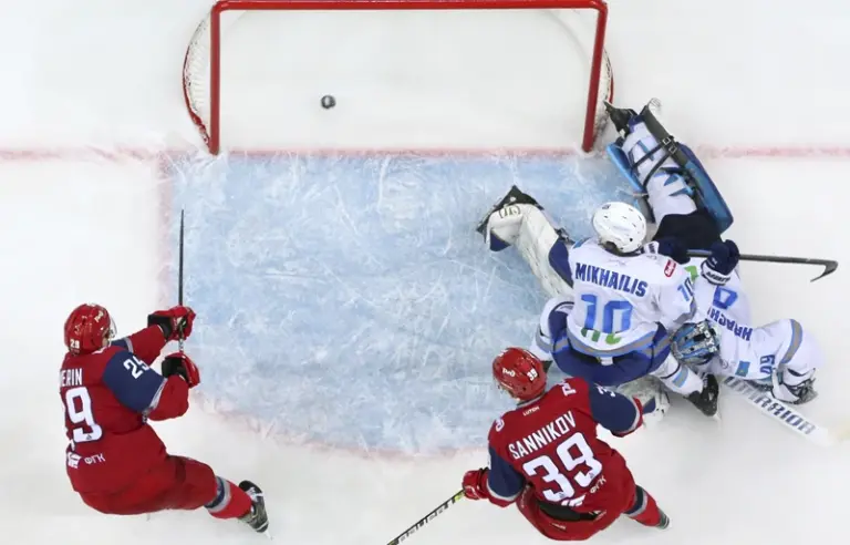 «Барыс» разгромил «Локомотив» на выезде в матче КХЛ