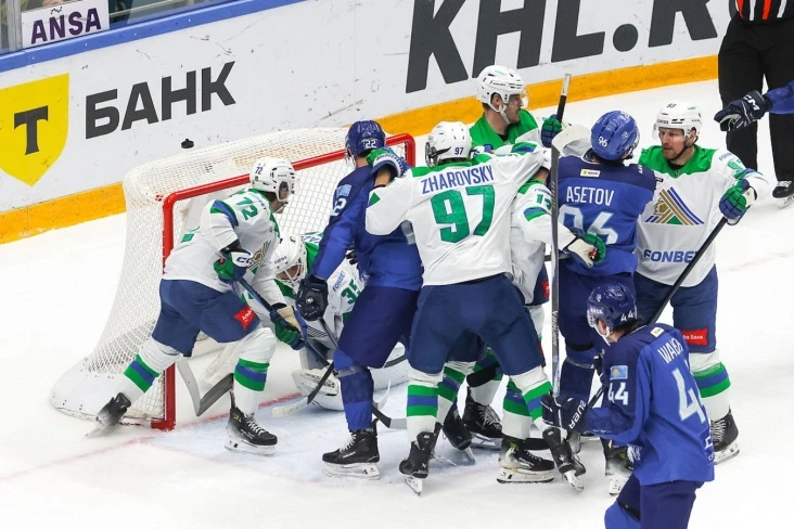 «Барыс» уступил «Салавату Юлаеву» в упорном домашнем матче КХЛ