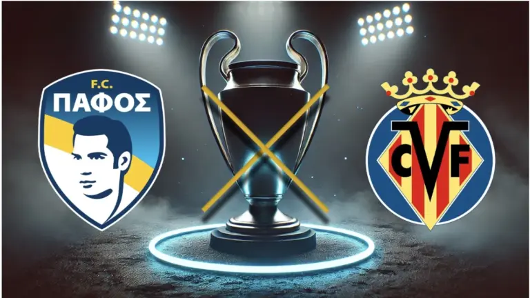 Пафос – Вильярреал: смотреть онлайн прямой эфир (05.11.2025)