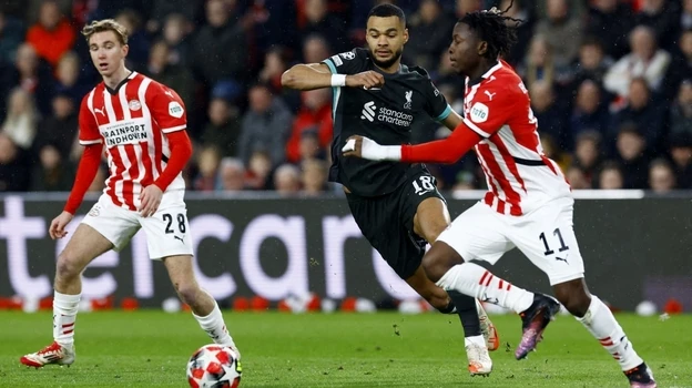 ПСВ разгромил «Ливерпуль» на «Энфилде» в матче Лиги чемпионов