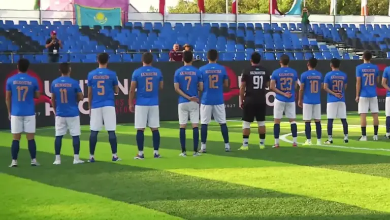 Сборная Казахстана разгромила Уругвай на Socca World Championship 2025