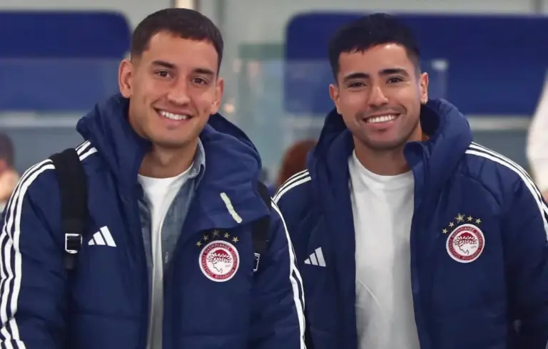 «Олимпиакос» прибыл в Астану на матч с «Кайратом»