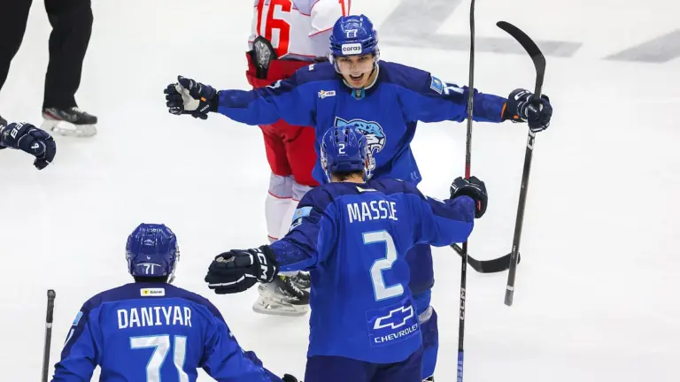 «Барыс» вырвал победу над «Спартаком» в овертайме