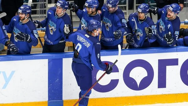 «Барыс» объявил состав на выездную серию матчей КХЛ