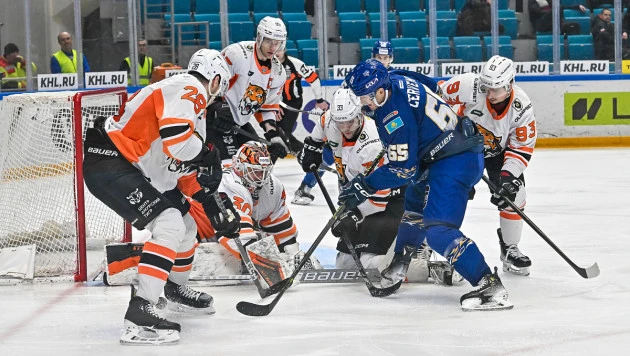 «Барыс» уступил «Амуру» в КХЛ после серии буллитов