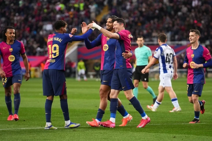 «Барселона» проиграла «Реалу Сосьедад» в выездном матче Ла Лиги